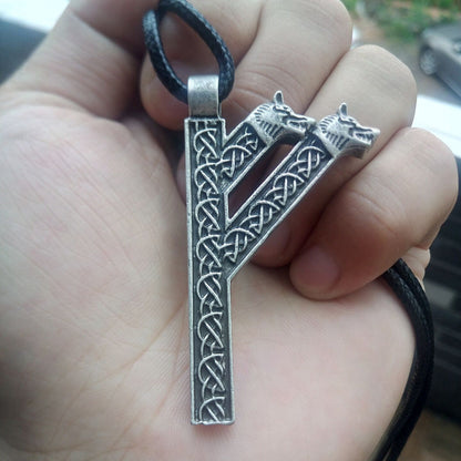 Collier Pendentif Rune Mode Homme